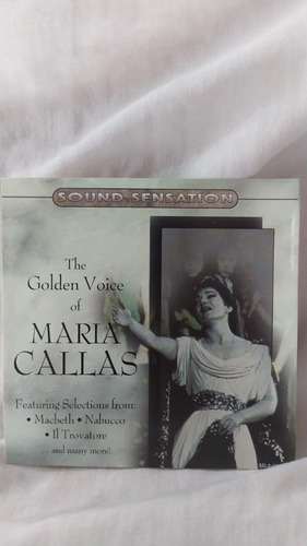 Cd The Golden Voice Of Maria Callas