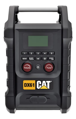 Radio Inalámbrica Bluetooth Cat Dx61b 18v No Incluye Batería