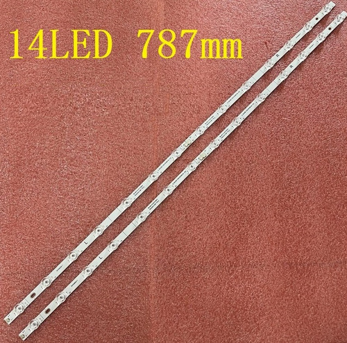 Kit Leds Para Hisense 43r6000gm (2t 14led) - Aluminio, Nuev