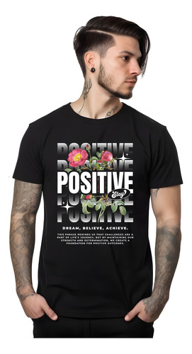 Camiseta Stompy Streetwear Positive Masculina