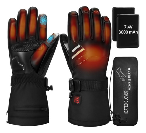 Guantes Térmicos Para Hombres Y Mujeres, Batería Recargable 