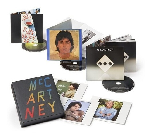 Paul Mccartney I/ Ii/Iii Box 3 Cd Novo CD importado dos Beatles