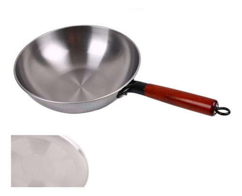 Pan Con Frees De Hierro Wok Multifuncional Sin Tapa Hecho De