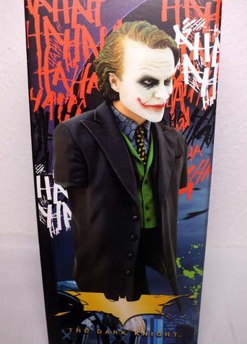 Busto Coringa Heath Ledger O Cavaleiro Das Trevas Hot Toys