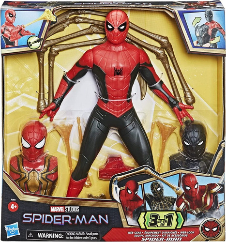 Marvel Studios Spiderman - Hombre Araña Web Gear 3 En 1