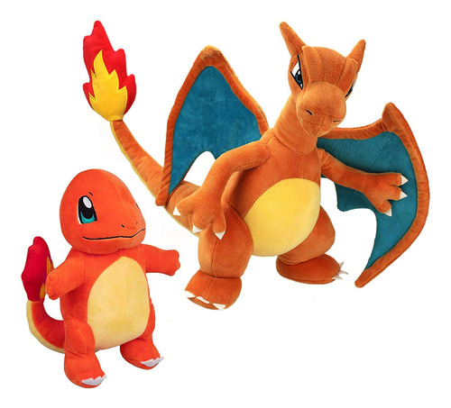 Juego De Peluche Charmander Y 12 Charizard De Peluche (t3)