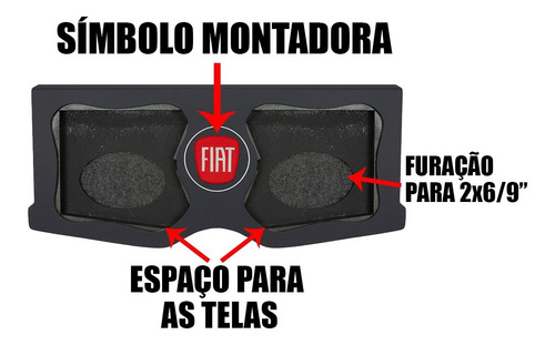 Tampão Tampa Traseira Bagagito Porta Malas Personalizado