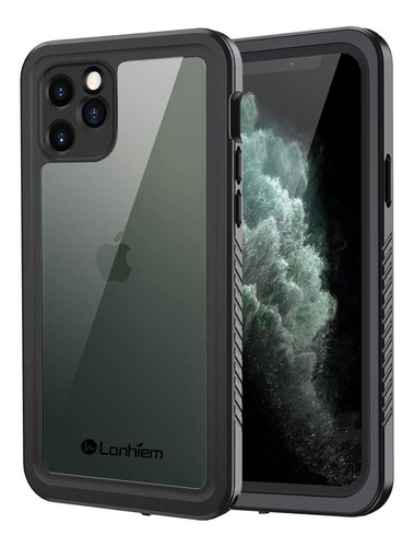 Funda Para iPhone 11 Pro, Negro/transparente/resistente