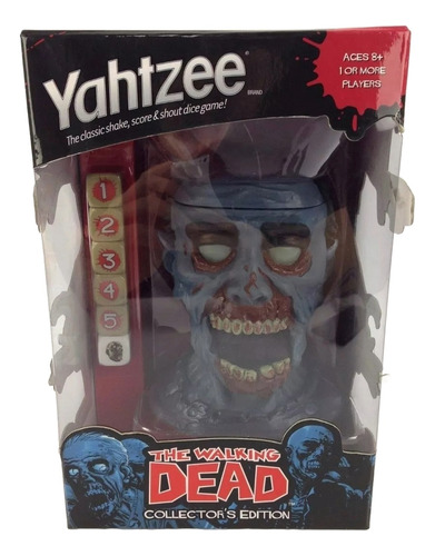 Yahtzee Edición Coleccionista Walking Dead Zombie Caminante