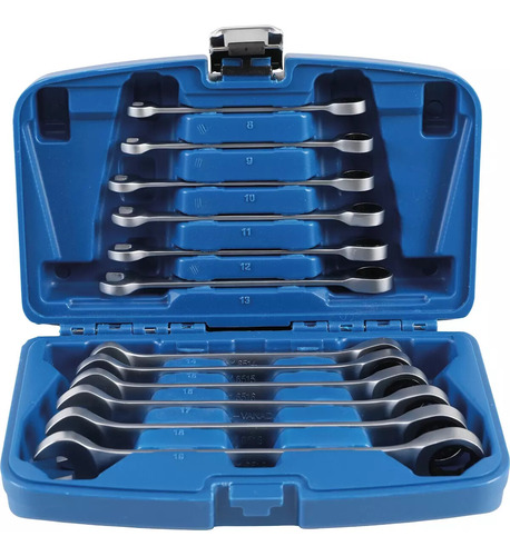 Juego De Llaves Combinadas Con Matraca Mm 12pzas 6541 Bgs
