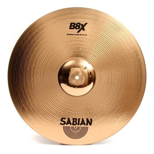 Platillo De 18 Medium Crash Sabian B8x - Grey Music -