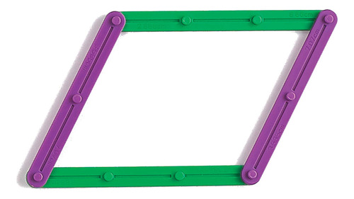 Set Deluxe De Palos De Construcción Para Geometría 100 Pzs