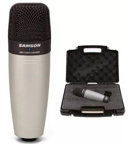 Samson C01 Microfono Condenser De Estudio Con Estuche Edenlp