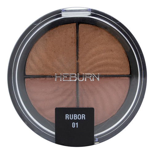 Heburn Rubor Duo Compacto Cod 316 Maquillaje Profesional