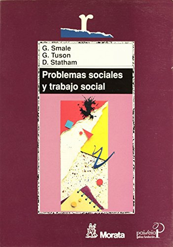 Libro Problemas Sociales Y Trabajo Social Hacia  De Smale G