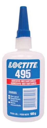 Loctite 495 Adhesivo Insta Super Bonder 100gr 2473656 Henkel