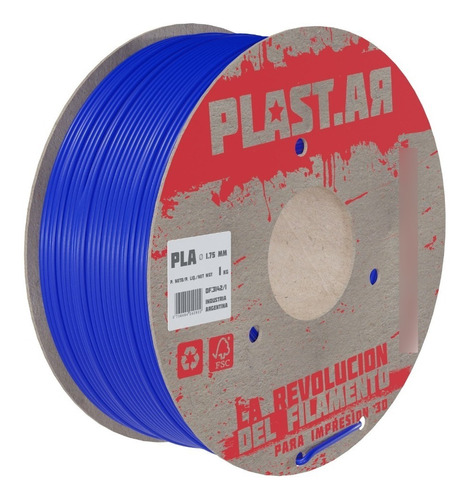 Filamento 3d Plast.ar Pla Ø 1,75 1kg :: Printalot San Justo