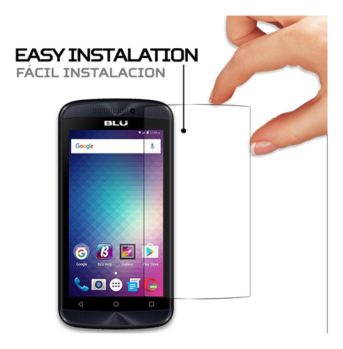Protector Mica Pantalla Para Blu Advance 4.0 M
