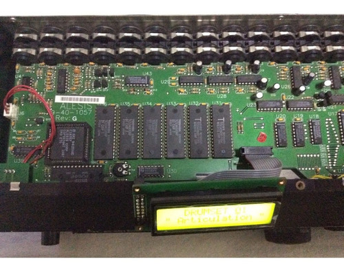 Display Lcd Modulo Alesis D4 Quadraverb Teclado Qs6 Qs7 Qs8
