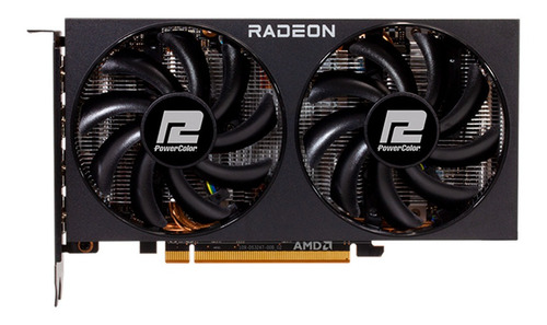 Imagen 2 de 2 de Tarjeta De Video Power Color Rx 6600 Fighter 8gb Gddr6