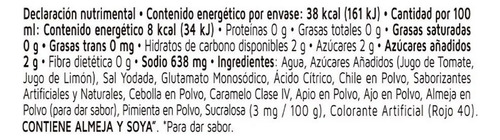 Jugo Clamato Tipo Cubano 8 Piezas De 473 Ml C/u