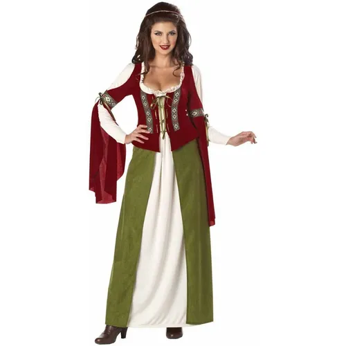 Disfraz De Doncella Marian Para Mujer Talla: S Halloween