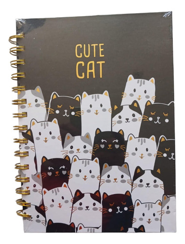 Cuaderno De Gato Argollado 