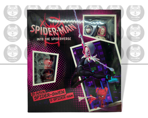 Spider Gwen Across Spiderman Sv Action Dx Multiveso Figura (Usado)