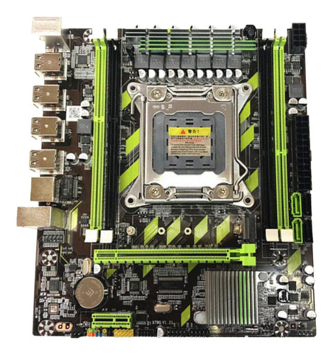 Placa Madre X79 Lga2011 Ddr3 Reemplazo Directo Para E5 2650,