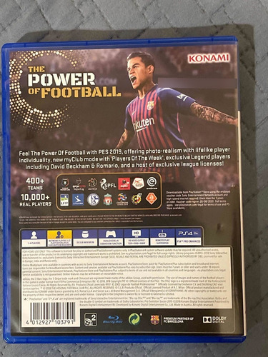 Imagen 6 de 7 de Pes2019 Para Ps4 Nuevo