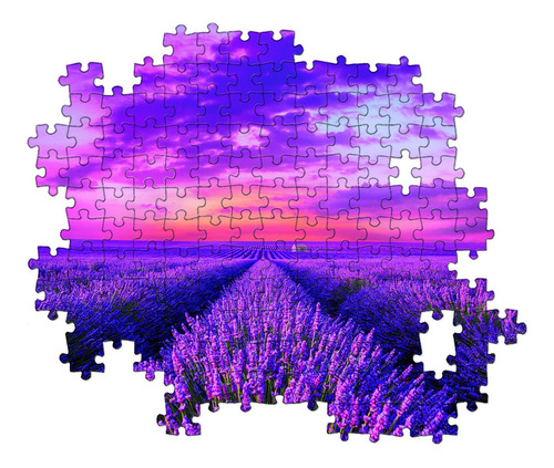 Campo De Lavanda Gran Reto Rompecabezas 1000 Pz Clementoni