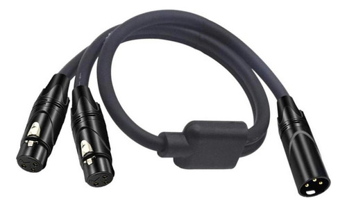 I Xlr De 3 Clavijas De Micrófono Macho A Doble Extensión De