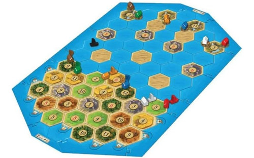 Extension Del Juego De Mesa Catan De 5 A 6 Jugadores