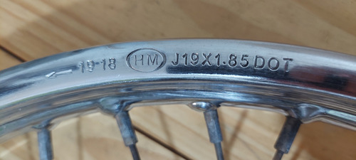 Llanta Rueda Delantera Original Honda Xr 150 Xr 125 Bross Plateado
