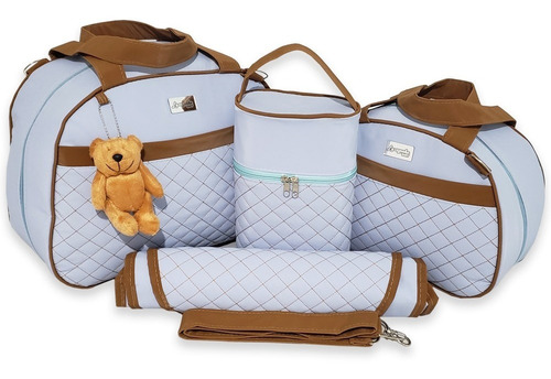 Bolsas De Maternidade Kit Completo Mala De Bebe Térmica Luxo