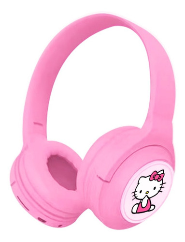 Audífonos Inalámbricos De Hello Kitty Rosado