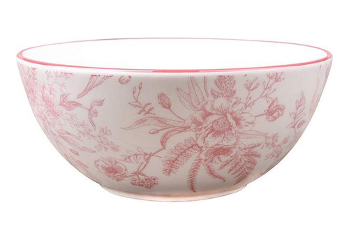 Bowl De Cerámica 16cm Rose