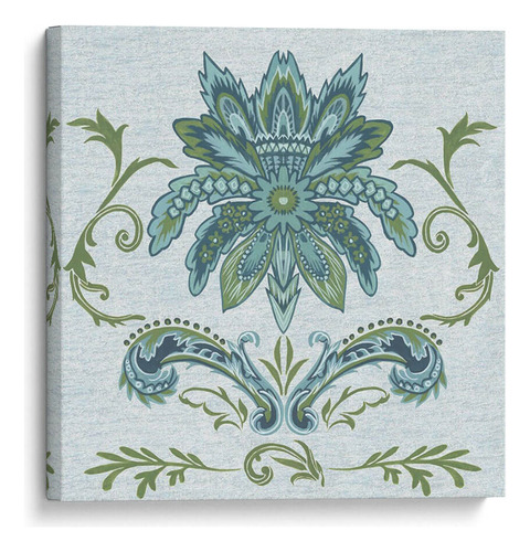Canvas Lab Cuadro Sereno Chintz Iv 80x80, Melissa Wang