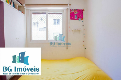 Imagem 10 de 30 de Apartamento 118m² À Venda Com 3 Quartos 1 Suíte E 1 Vaga Nas Perdizes-sp - Bg22-366