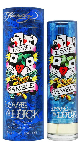 Perfume Original Love & Luck Ed Hardy Edt 100ml Hombre