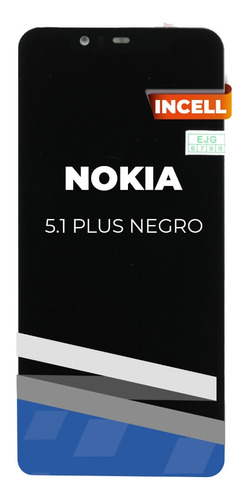 Pantalla Display Lcd Nokia 5.1 Plus Negro