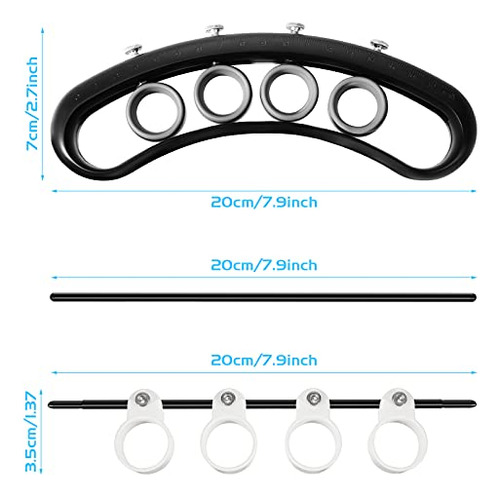 2 Piezas De Expansor De Dedos Entrenadores De Dedos Expansió