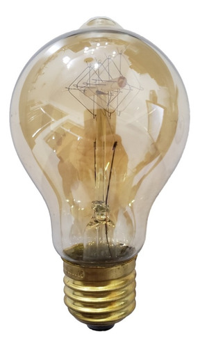 Lampada Filamento De Carbono A19 E27 40w 110v Retrô Vintage