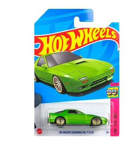 Hot Wheels - 4/10 - '89mmazda Savanna Rx-7 Fc3s 1/64 - Hkg81