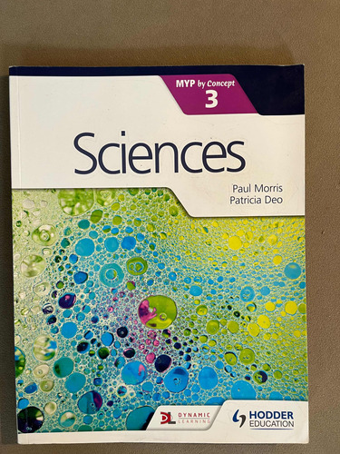 Sciences 3 Libro De Estudio