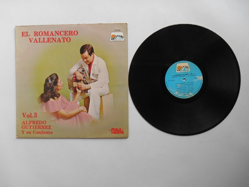 Lp Vinilo Alfredo Gutierrez Y Su Conjunto El Romancero Valle