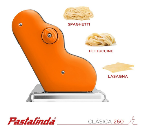 Imagen 2 de 9 de Pastalinda Máquina Clásica 260 Naranja