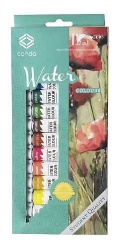 Imagen 4 de 6 de Kit De Arte Acuarela Profesional X 5 Piezas