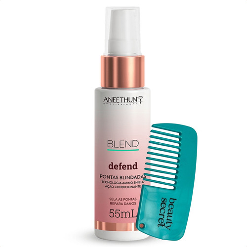 Defend Pontas Blindadas Aneethun 55ml E Mini Pente Beauty