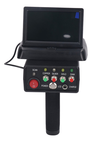 Detector De Oro Con Pantalla De Alta Definición Metal Profes